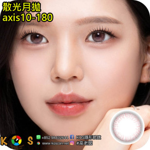 【散光】Lenbling Eye Only 1 Month Pureze Luna Pink Pearl 每月抛棄散光彩妝隱形眼鏡